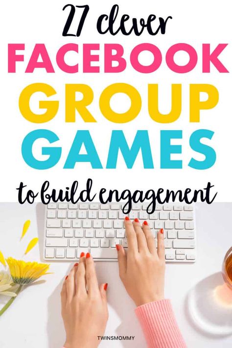 Get some funny and clever Facebook group games to help you grow your engagement in your group! Games To Play In Facebook Groups, Get To Know You Facebook Posts, Group Engagement Games, Interactive Fb Group Games, Facebook Group Theme Days, Fun Social Media Games, Facebook Games Interactive Funny, Engagement Games For Facebook, Fb Group Engagement Posts