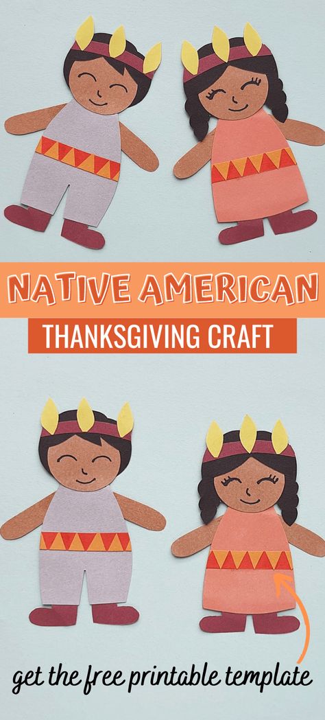 Teepee Craft Preschool, Native American Thanksgiving Crafts, Thanksgiving Native American Crafts, Native American Arts And Crafts For Kids, Pilgrim And Indian Crafts For Kids, Native Americans Preschool, Native American Crafts For Toddlers, Native American Activities For Preschool, Pilgrims And Indians Preschool Crafts