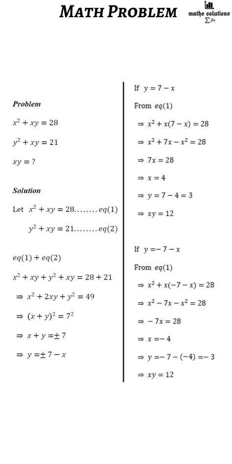 Math problem with solution Hard Math Problems, Math Olympiad Problems, Math Knowledge, Math Olympiad, Advanced Mathematics, Cool Math Tricks, Math Patterns, Math Problem, Math Tutorials