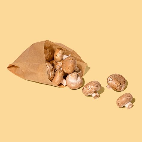 The Brown Paper Bag Is Your New Kitchen BFF - Misfits Market Hazelnut Gremolata, Misfit Market, Roasted Portobello Mushrooms, Misfits Market, Brown Paper Bags, Homemade Popcorn, Popcorn Snacks, Fruit Cobbler, Funny Fruit