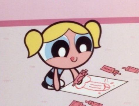 Powerpuff Girls Cartoon, The Powerpuff Girls, The Powerpuff, Girls Cartoon, Powerpuff Girls, Cartoon Character, We Heart It, Bubbles, Lost