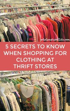 Buying used clothing is a great way to save money while helping the environment. And when you know where and how to look, you can find a ton of high-quality clothing options. Click here to learn my five tips for buying used clothing at thrift stores. Diy Thrift Store Crafts, Thrift Store Fashion, Thrift Store Diy, Thrift Store Outfits, Thrift Store Shopping, Thrift Store Crafts, Op Shop, Second Hand Shop, Thrifted Outfits