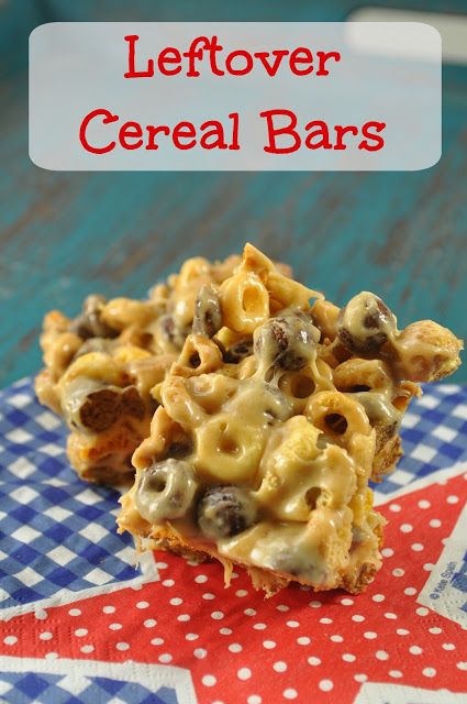 The Food Hussy!: Recipe: Leftover Cereal Bars Cereal Bars Homemade, Cereal Treat Recipes, Ohio Food, Cereal Bars Recipes, Cereal Dessert, Cereal Snacks, Cereal Bar, Krispy Treats, Cereal Treats