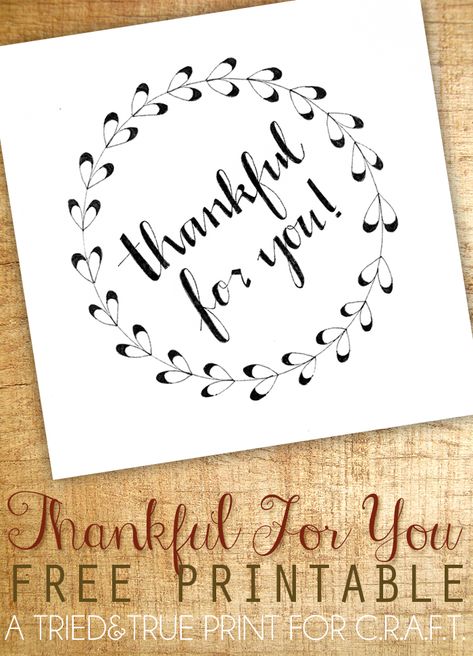 'Thankful for you' printable labels and greeting card Thankful For You Tags Free Printable, Thankful For You Printable Free, Thankful For You Card, Thankful For, Thanksgiving Tags, Thankful Printable, Printable Leaves, Free Thanksgiving Printables, Thank You Printable