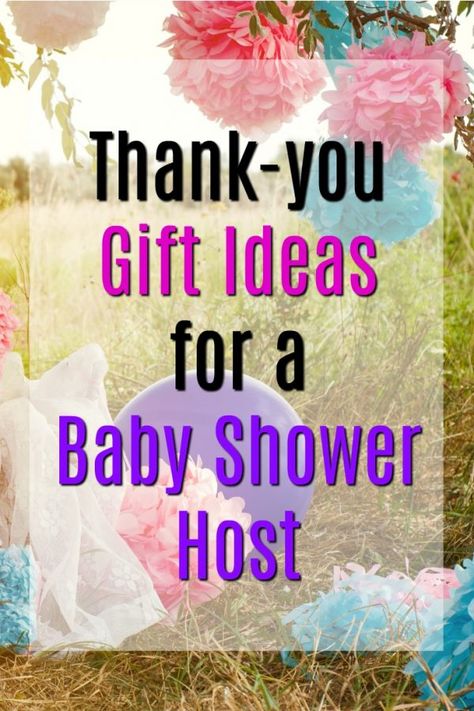 20 Thank You Gift Ideas for Baby Shower Hosts Baby Shower Host Gift, Gifts For Hostess, Baby Shower Hostess Gifts, Thank You Baskets, Baby Shower Planner, Baby Shower Thank You Gifts, Shower Hostess Gifts, Ideas For Baby Shower, Baby Shower Host