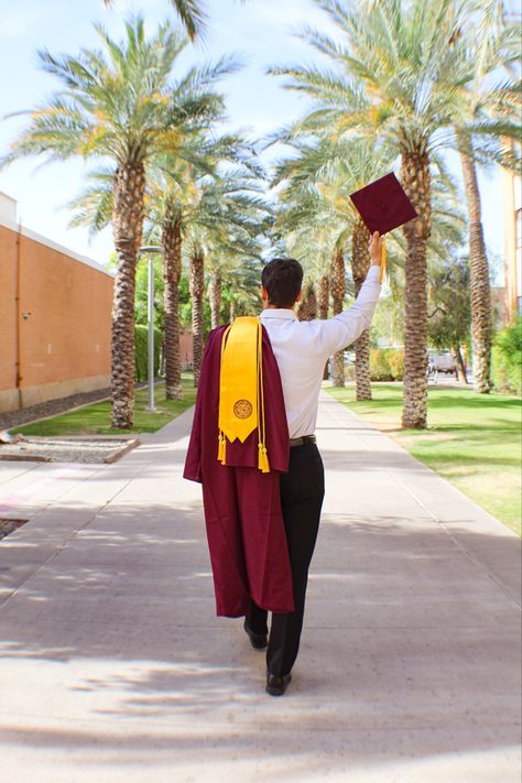 Asu guys senior picture Boys Senior Pics Cap And Gown, Graduation Party Photography, Boy Grad Picture Poses, Graduation Pictures Without Cap And Gown, Graduation Photoshoot Ideas For Men, Grad Pic Poses Men, Mens Graduation Photoshoot, Grad Pictures For Guys, Graduation Picture Ideas For Guys Senior Year Photo Shoot