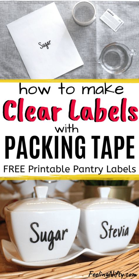 Free Printable Kitchen Labels, Label Ideas For Jars, How To Make Labels For Jars, Diy Labels For Storage Bins, Waterproof Labels Diy, Diy Labels For Jars, Printable Labels Free Customizable, Label Templates Free Printable Editable, Clear Labels For Jars