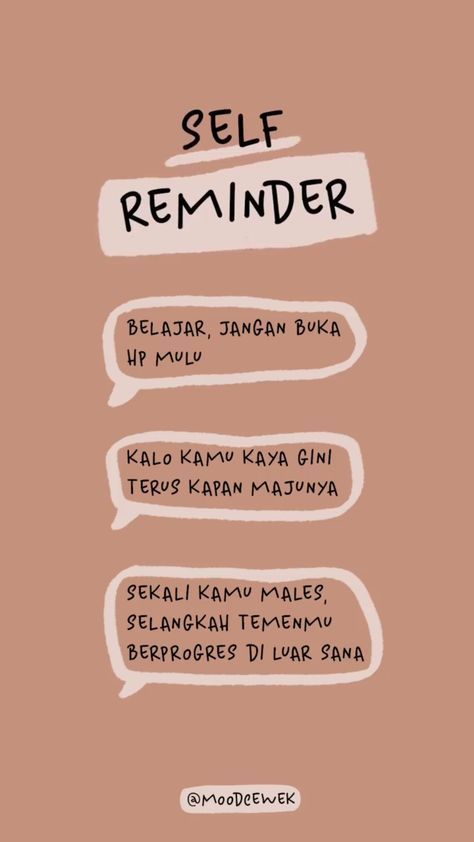 Self Reminder Lockscreen, Quotes Lockscreen, Inpirational Quotes, Postive Life Quotes, Study Quotes, Dear Self Quotes, Study Motivation Quotes, Quotes Indonesia, Islamic Quotes Wallpaper