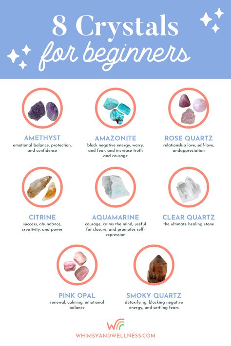 Crystals for Beginners: the Ultimate Beginner’s Guide to Crystals (& Oils!) Crystal For Beginners, Basic Crystals For Beginners, Crystals To Wear Daily, Crystal Guide For Beginners, Guide To Crystals, Crystals For Beginners, What Are Crystals, Crystals For Healing, Crystal Guide