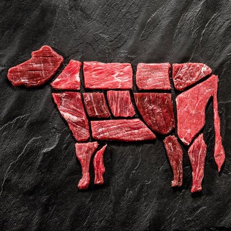 Meat Food Styling, Cheap Steak, Expensive Steak, Cow Meat, Meat Art, Meat Store, Premium Meat, Meat Markets, Meat Shop