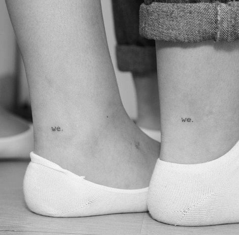 Miniature Tattoo, Pair Tattoos, Partner Tattoos, Maching Tattoos, Matching Friend Tattoos, Small Matching Tattoos, Cute Couple Tattoos, Small Couple Tattoos, Couple Tattoos Unique