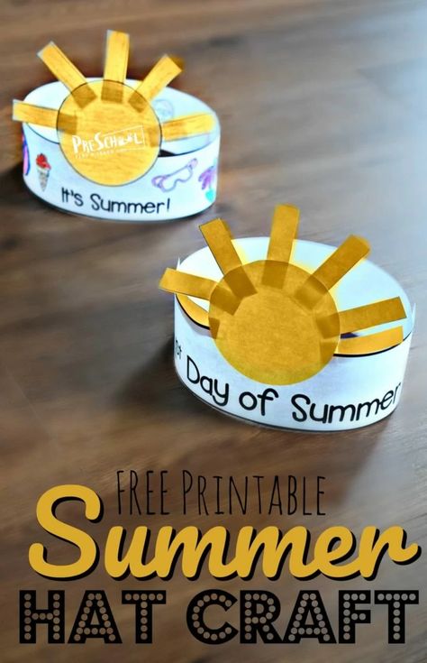 Summer Crafts For Toddlers, Summer Preschool Crafts, June Crafts, Summer Preschool Activities, Summer Kindergarten, Sun Crafts, Summer Arts And Crafts, Summer Camp Activities, Crafts For Toddlers