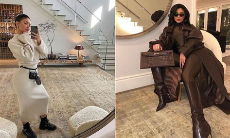 Kylie Jenner house: The Keeping Up with the Kardashians star often shares photos of her Hidden Hills home on Instagram. See where she lives with daughter Stormi Kylie Jenner Room, Kylie Jenner Closet, Celebrities Homes, Kylie Jenner House, Look Kylie Jenner, Martyn Lawrence Bullard, Jenner House, Kylie Jenner Photos, Holmby Hills