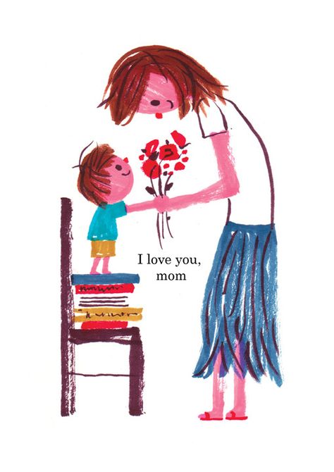 Después de "mi mamá me mima" seguía "yo mimo a mi mamá". Desmemoriados/as... (by Joanne Liu) Love You Cards, Mother Illustration Art, Mothers Illustration, Mother Day Illustration, Mothers Day Illustration Art, Mother Day Drawing, Mother Day Art, Mama Illustration, Card Mother Day