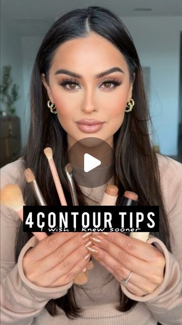 Christen Dominique on Instagram: "If I would have known back in the day😮‍💨 Contour used @fentybeauty Mocha match stick Warm bronze @nudestix Pink brushes @sigmabeauty x Christen Dominique dual ended brushes @vanitymakeupcosmetics #contourtips #contour #makeup #makeuptutorial #contourtutorial #howtocontour" Makeup Contouring And Highlighting, Christine Dominique Makeup, Christen Dominique Makeup, Christine Dominique, If I Would Have Known, Contour Tips, Christen Dominique, Bronze Makeup Look, Face Contouring Makeup