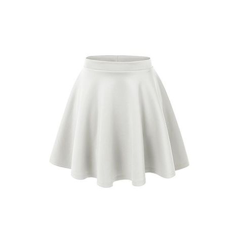 Amazon.com: White Skater Skirt ❤ liked on Polyvore featuring skirts, white skirt, white circle skirt, white skater skirt, white flared skirt and white knee length skirt Dress Etiquette, White Skater Skirt, Goth Stuff, Dr Marvel, Flared Skater Skirt, Rok Mini, Mini Skater Skirt, Flared Mini Skirt, Clothing Website