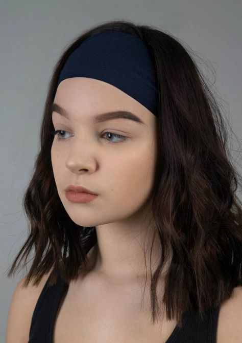 Forehead Headband, Designer Headbands, Running Headbands, Sweaty Workouts, Workout Headband, Yoga Headband, Shape Of You, Head Shapes, Damaged Hair