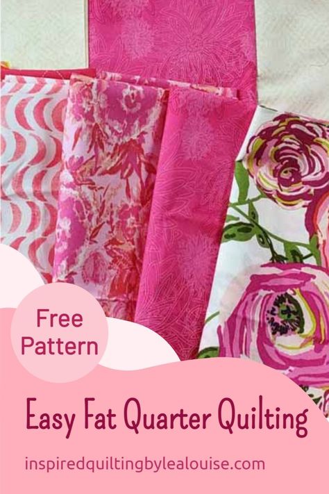 Fat Quarters Baby Quilt, Fat Quarter Quilts, Quilts Using Fat Quarters, Beginner Quilt Patterns Free, Easy Quilting Techniques, Baby Quilts Easy, Free Baby Quilt Patterns, Fat Quarter Quilt Pattern, Charm Square Quilt