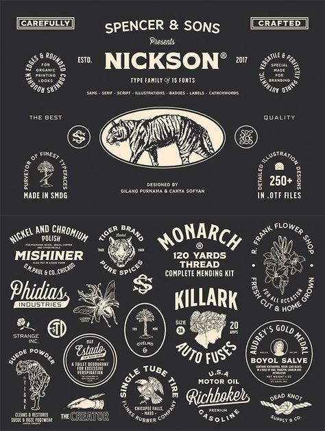 Retro Logo Design Vintage Labels, Retro Logo Design, Design Dragon, Business Fonts, Vintage Logos, Best Fonts, Desain Editorial, Logos Ideas, Retro Logos