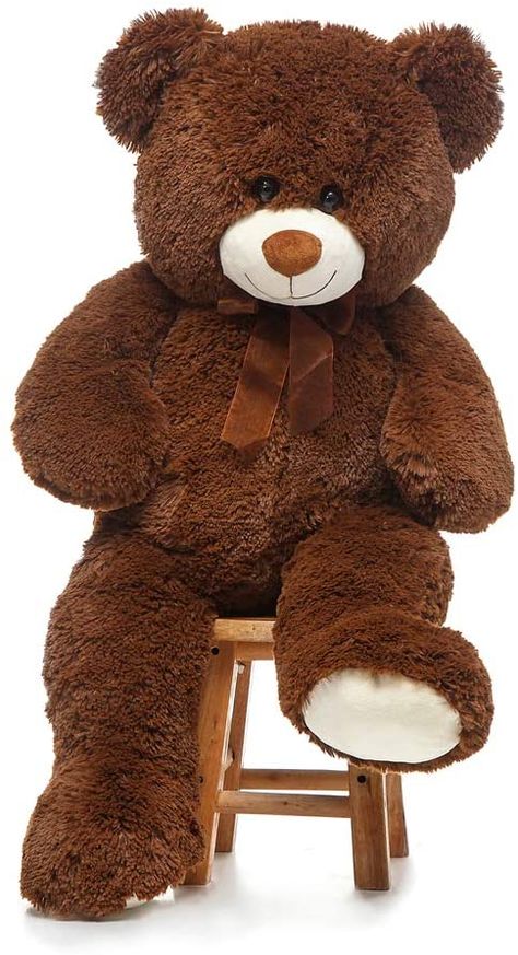 Amazon.com: CYBIL HOME Giant Teddy Bear Soft Plush Bear Stuffed Animal for Girlfriend Kids,Grey,35 Inches: Toys & Games टेडी बियर, Giant Stuffed Animals, Large Teddy Bear, Kids Teddy Bear, Big Teddy Bear, Teddy Bear Images, Big Teddy, Giant Teddy Bear, Teddy Bear Wallpaper