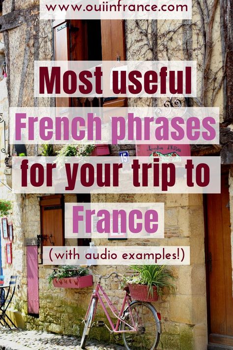 French Travel Phrases, Paris Trip Planning, French Trip, Useful French Phrases, Cajun French, French Basics, Language Tips, Travel Phrases, Rouen France