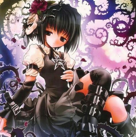 Anime Goth, 2000s Art, Moe Anime, Art Mignon, Vampire Girls, Style Anime, Gothic Anime, Old Anime, Disney Marvel