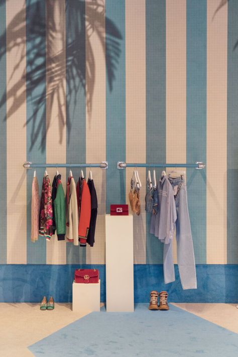 CELESTINO MOOD | cc-tapis Cloth Display Rack, Idea Store, Summer Exhibition, Retail Space Design, Spring Studios, Store Windows, Retail Store Design, Store Design Interior, Store Interior