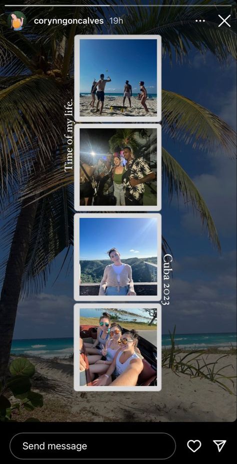 Boost your brand, increase engagement, and drive sales with Instagram Stories. Learn 5 ways to use this powerful marketing tool #Instagram_Story_Ideas_Three_Pictures #Vacation_Template_Instagram #Instagram_Sorry_Ideas #Beach_Instagram_Story_Template 9 Photos Layout, Instagram Story Trip Ideas, Instagram Story Vacation Ideas, Resort Story Instagram, Instagram Vacation Post Ideas, Girls Trip Instagram Story, Ig Story Beach Ideas, Story Inspiration Design, Instagram Trip Story Ideas