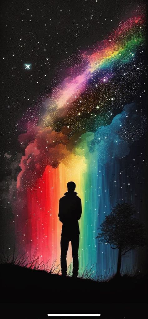 #wallpaper #wallpaperforyourphone #art #rainbow #stars #pride #pridemonth Pride Digital Art, Lgbtq Flags Wallpaper, Wallpaper Backgrounds Pride, Pride Month Wallpapers, Pride Wallpapers Iphone, Happy Pride Month Wallpaper, Lgbtq Wallpapers Aesthetic, Pride Wallpapers Aesthetic, Lgbt Wallpaper Aesthetic