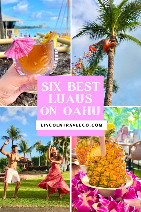 If there’s one question I get asked more often than most, it’s about luaus. What’s the best luau on Oahu? What’s the most authentic luau on Oahu? The cheapest one? The most kid-friendly? Well, I’ve been to a lot of luaus. Some are good, some are bad, and some are just plain ugly. Just kidding but I have put together a pretty good “best luaus on Oahu” list and even a, gasp, “worst luaus on Oahu”. The drama. Best Luau In Oahu, Luau Oahu, Oahu Honeymoon, Oahu Luau, Honeymoon Hawaii, Hawaiian Honeymoon, Polynesian Cultural Center, Aulani Resort, Oahu Travel