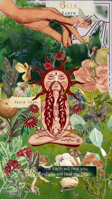 Gaia in the Garden #gaia #motherearth #mothernature #nature #greekmythology #greekgoddess Mother Earth Tattoo, Mother Nature Goddess, Manifestation Journaling, Sacred Feminine Art, Gaia Goddess, Earth Tattoo, Mother Gaia, Christian Song Lyrics, Nature Goddess