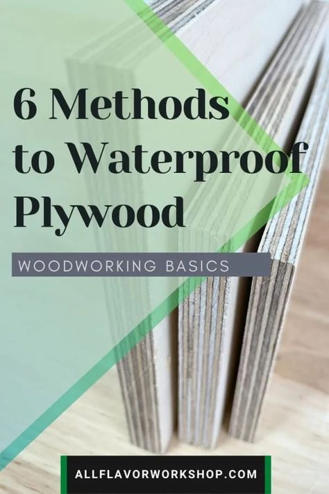 If you are a DIY enthusiast or a woodworking pro, you know how frustrating it can be when water damage ruins your plywood projects. With this step-by-step guide, you will learn all the essential techniques for sealing and coating plywood to protect it from water damage. From choosing the right materials to applying the right coatings, you will find everything you need to know to keep your plywood projects safe and sound. How to waterproof plywood. #plywood #diyproject #woodworkingtips Cover Plywood Edges, 4x8 Plywood Projects, Plywood Finishing Ideas, Diy Plywood Art, Staining Plywood, Stain Plywood, Plywood Furniture Plans, Basic Woodworking Projects, Homestead Tips