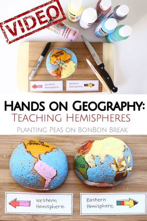 Hands on Geography - Teaching Hemispheres Prime Meridian, Meridian Lines, International Date Line, Montessori Geography, 3rd Grade Social Studies, Geography Activities, Latitude And Longitude, Teaching Geography, Elementary Learning