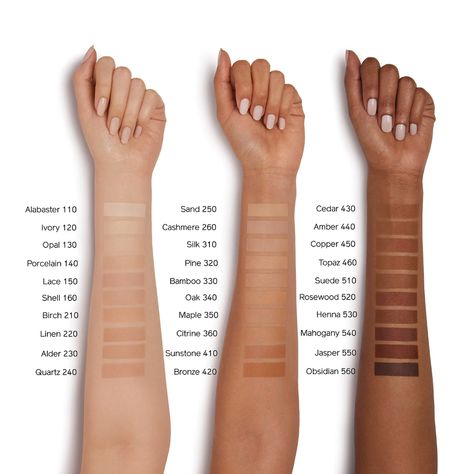 Synchro Skin Self-Refreshing Foundation SPF 30 - Shiseido | Sephora Skin Tone Chart, Shiseido Foundation, Shiseido Synchro Skin, Lightweight Foundation, Trending Gifts, Color Palettes, Harrods, Sephora, Skin Tones