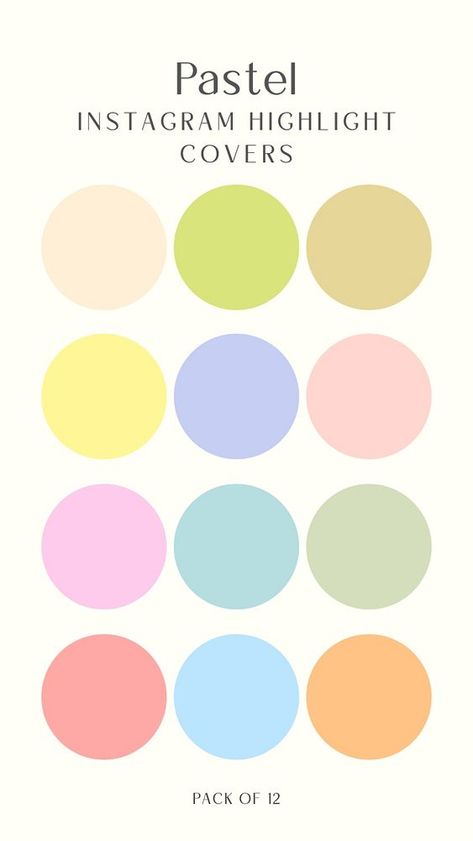 Pastel Instagram story highlight cover template | free image by rawpixel.com / audi Instagram Highlight Covers Pastel, Happy New Year Signs, Pastel Highlights, Story Highlight Cover, Sticky Note Planner, Instagram Cover, Highlights Cover, Watercolor Circles, Foodie Instagram