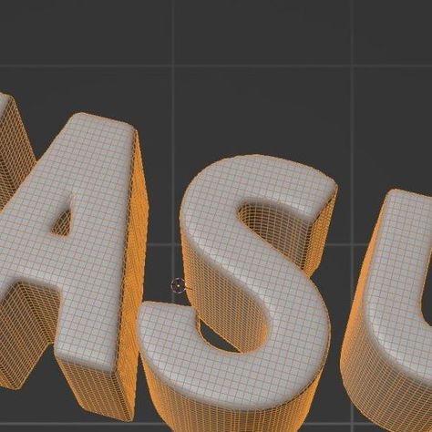 Kaizen on Instagram: "Fixing topology on text is too easy. More on Blenders modifiers? Link in bio. #blendercommunity #blender #blender3d #topology" Blender 3d, Art Tips, Instagram