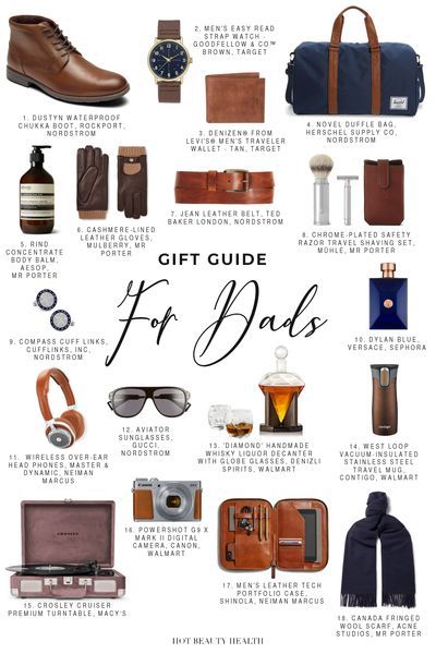 18 Gifts for Your Dad. Simple Holiday Gifts, Creative Gifts For Boyfriend, Gift Guide For Him, Unique Gifts For Men, Holiday Gift Ideas, Christmas Gift For Dad, Simple Holidays, Christmas Gifts For Men, Christmas Men