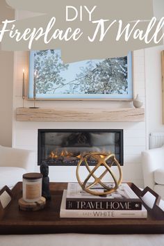 Faux Wall For Tv, Timeless Electric Fireplace Ideas, Built In With Fireplace Insert, Fire Insert Ideas, Diy Faux Fireplace Tv Wall, Low Electric Fireplace With Tv Above, Flat Fireplace Wall Ideas With Tv, New Build Fireplace Ideas, Coastal Electric Fireplace Ideas