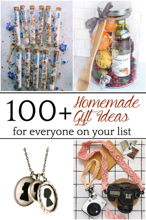 100 DIY Christmas Gift Ideas for Everyone on Your List - Bless'er House Joululahjat Diy, Diy Christmas Gift Ideas, Tea Towels Diy, Homemade Gift Ideas, Gift Ideas For Everyone, Diy Calendar, Homemade Toys, Cadeau Diy, Easy Christmas Diy