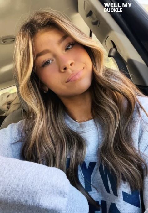 Light Brunette Hair, Summer Blonde Hair, Brown Hair Looks, Brown Hair Inspo, Brunette Hair With Highlights, Amazon Must Haves, Highlights Brown Hair, Girl Haircuts