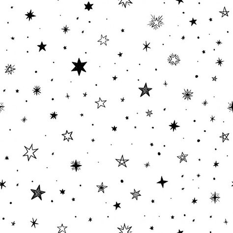 More than a million free vectors, PSD, photos and free icons. Exclusive freebies and all graphic resources that you need for your projects Black And White Star Background, Cute White Backgrounds, White Cute Wallpaper, A Star, Stars Black And White, Free Vector Patterns, White Backround, Stars Icon, Black And White Patterns