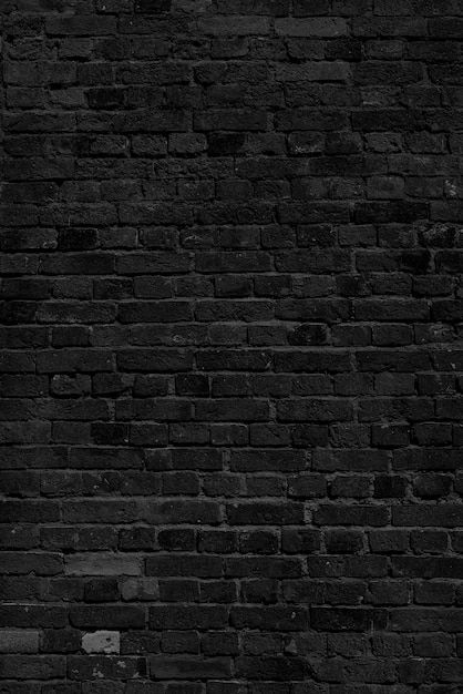 Black Brick Wallpaper, Interior Design Black, Brick Wall Bedroom, Faux Brick Wall Panels, Brick Wall Wallpaper, Brick Room, Black Brick Wall, Brick Wall Texture, Brick Interior Wall