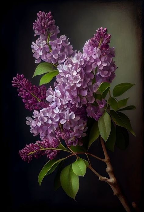 Bush Drawing, Screen Pictures, Lilac Painting, Lilac Bushes, Mums Flowers, Acrylic Painting Flowers, Floral Drawing, Fruit Painting, Flower Art Images