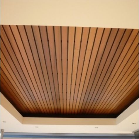 Rafter Ceiling Design, Wooden Rafters Ceiling, Pvc Wooden Ceiling, Wooden Ceiling Designs, Cladding Ceiling, Modern Wooden Ceiling, Pine Ceilings, Wooden Wall Cladding, Reclaimed Wood Ceiling