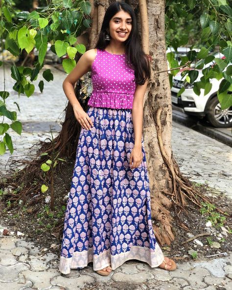 Long Skirt And Top, Wanderlust Fashion, Ikkat Dresses, Lehenga Saree Design, Long Gown Design, Lehnga Dress, Net Blouses, Make Things Happen, Designer Kurti Patterns