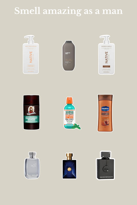 Discover the secrets to smelling irresistible! From choosing the right cologne to mastering personal hygiene, our expert tips will keep you fresh and confident. Click to explore the best grooming products and routines every man needs. #MensFragrance #GroomingTips #MensHygiene #SmellGood #MensStyle Mens Smell Good, Men Hygiene Routine, Mens Hygiene Essentials, Mens Body Care Products, Mens Shower Products, Men Smell Good Routine, How To Smell Good Men, Body Care Men, Hygiene Products Men