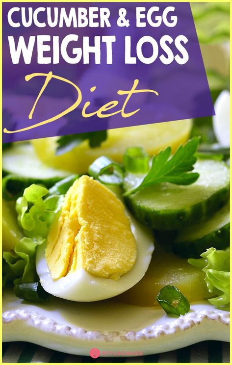 A Cucumber And Egg Diet Can Help You Lose Up To 1.5 Kilos In 7 Days! #Weightloss Grapefruit Diet Plan, Egg And Grapefruit Diet, The Boiled Egg Diet, Cucumber Diet, Egg Diet Plan, Fat Loss Diet Plan, Boiled Egg Diet Plan, Boiled Egg Diet, Egg Diet