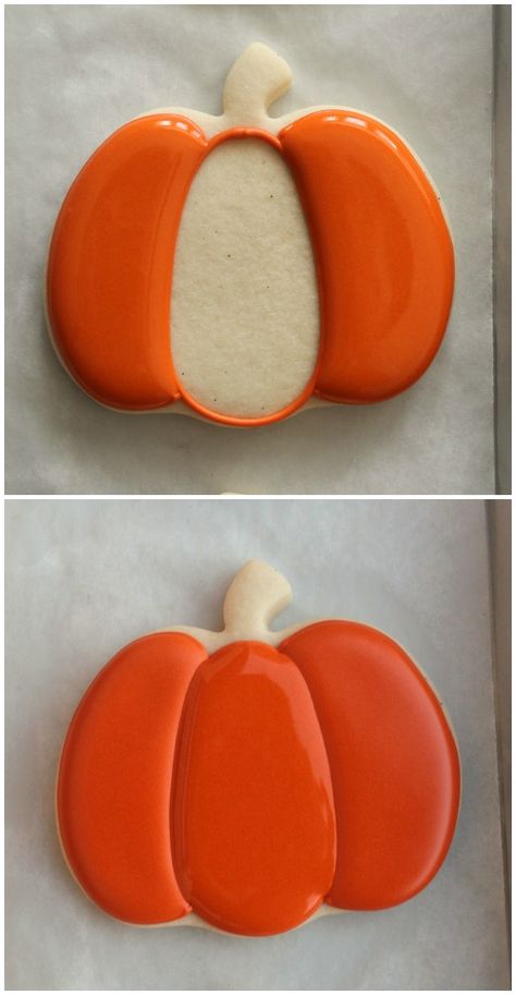 Pumpkin Cookies Decorated, Pumpkin Sugar Cookies, Halloween Cookies Decorated, Halloween Sugar Cookies, Thanksgiving Cookies, Halloween Baking, Sugar Cookie Designs, Fall Cookies, Fancy Cookies