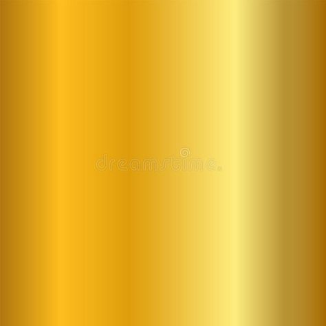 Gold gradient smooth texture. Empty golden metal background. Light metallic plate template, abstract pattern. Bright. Foil design elegant decoration, decorative vector illustration Metallic Gold Texture Wallpapers, Gold Vector Backgrounds, Golden Gradient Background, Gold Solid Background, Golden Colour Background, Gold Template Background, Gold Colour Background, Gold Background Aesthetic, Golden Background Texture