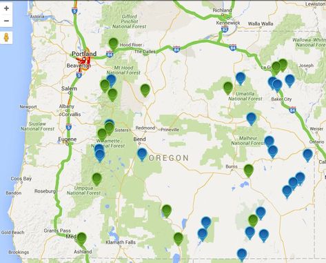 Oregon Hot Springs - Map - Oregon Discovery Hot Springs In Oregon, Map Of Oregon, Rock Hounding Utah, Joseph Oregon, Umpqua Hot Springs, Oregon Hot Springs Map, Crystal Crane Hot Springs Oregon, Highway Of Waterfalls Oregon, Oregon Map